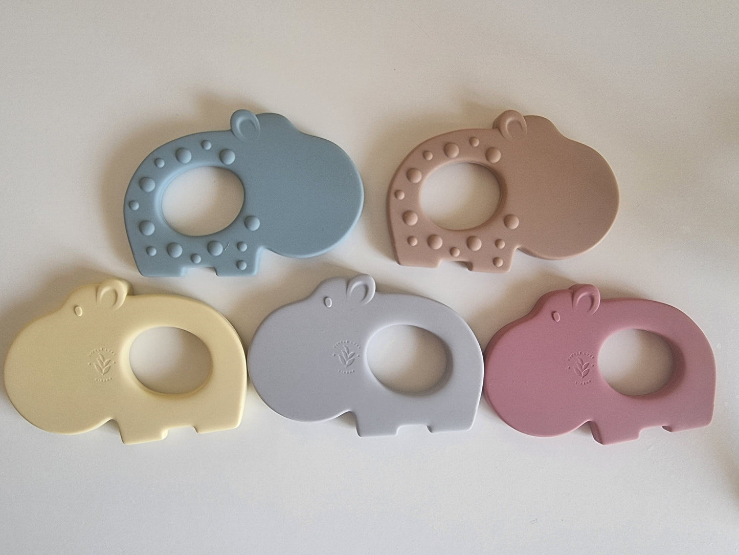 100% natural rubber baby teether