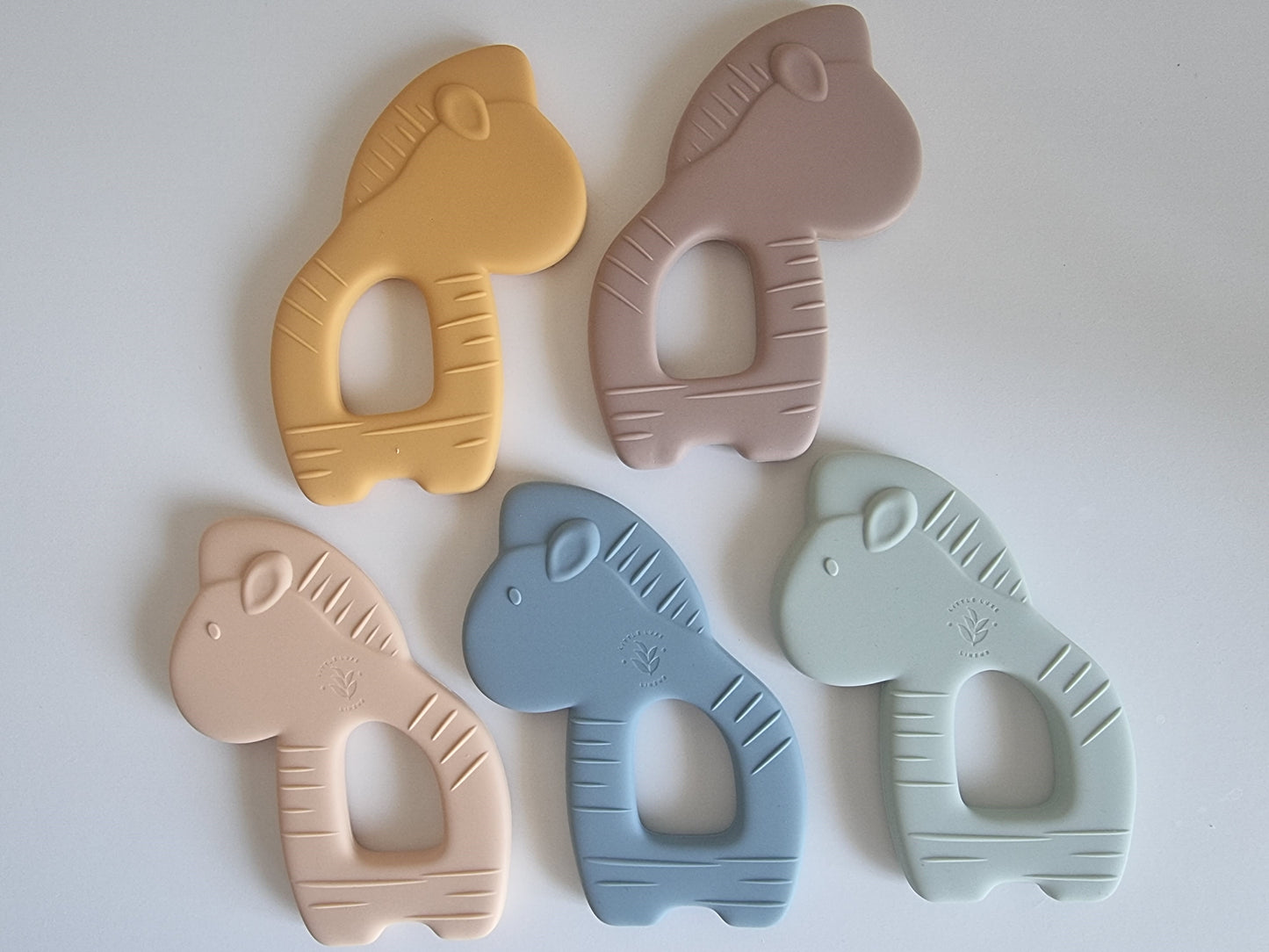 100% natural rubber baby teether