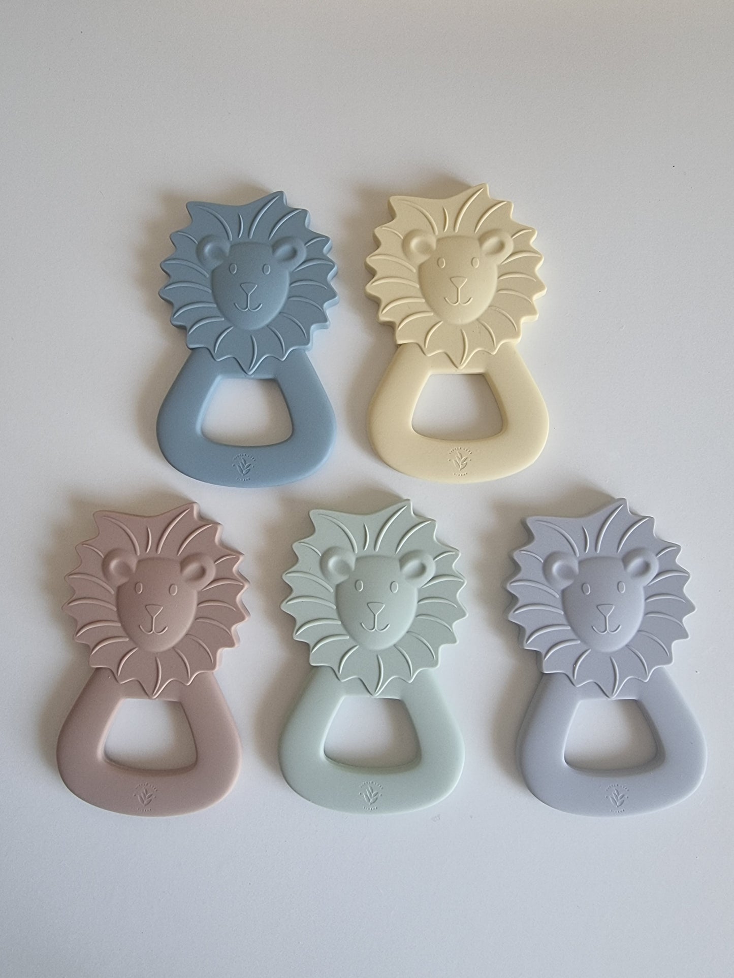 100% natural rubber baby teether