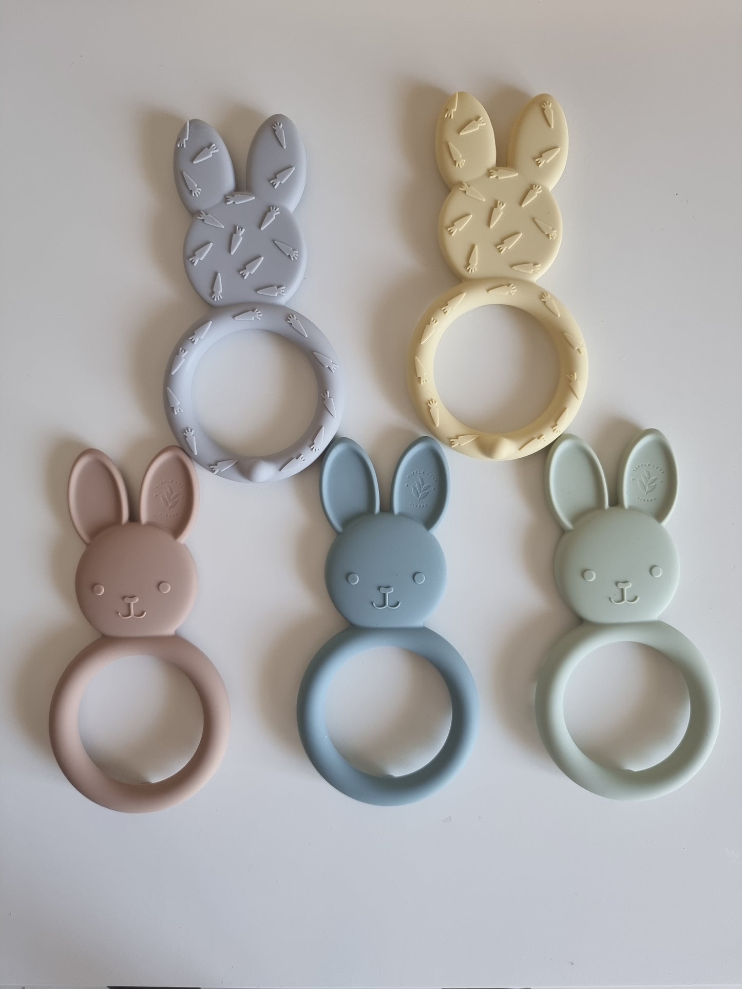 100% natural rubber baby teether