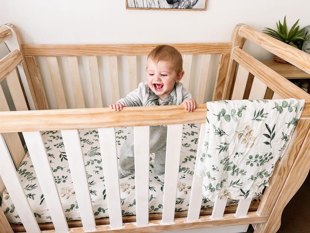 Bamboo Eucalyptus Cot Sheets