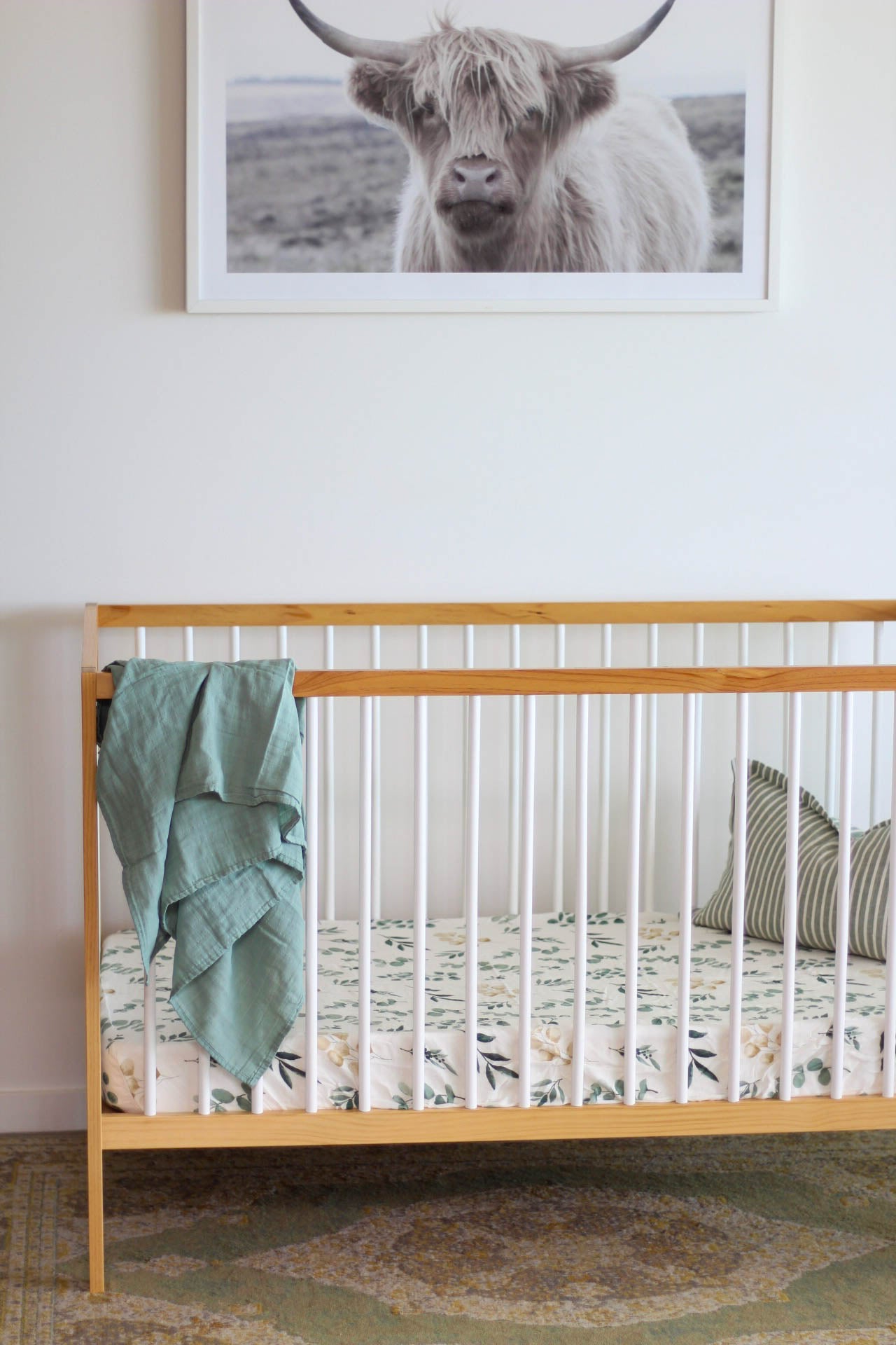 Bamboo Eucalyptus Cot Sheets