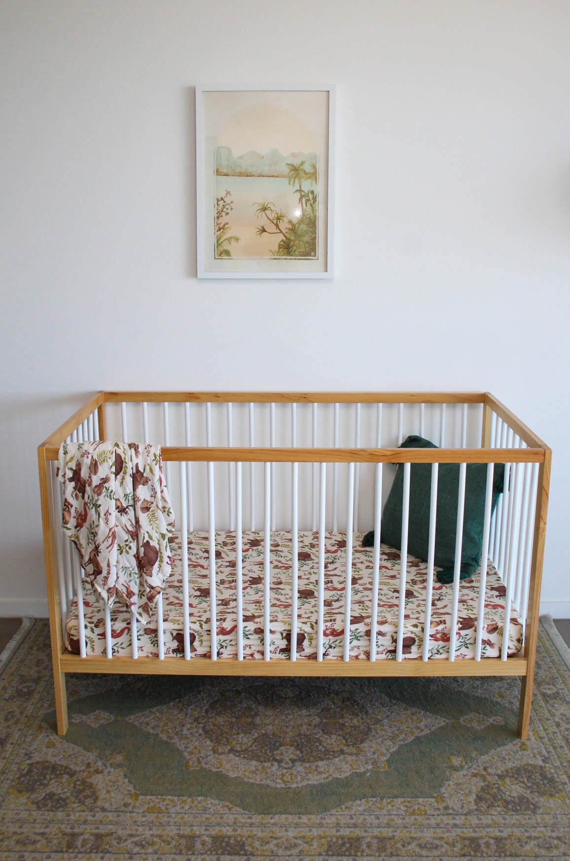 Bamboo Woodlands Cot Sheet