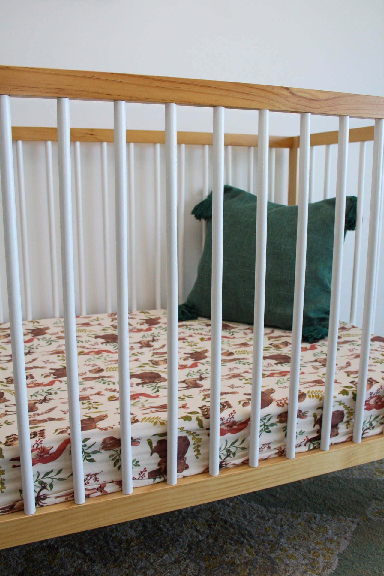 Bamboo Woodlands Cot Sheet