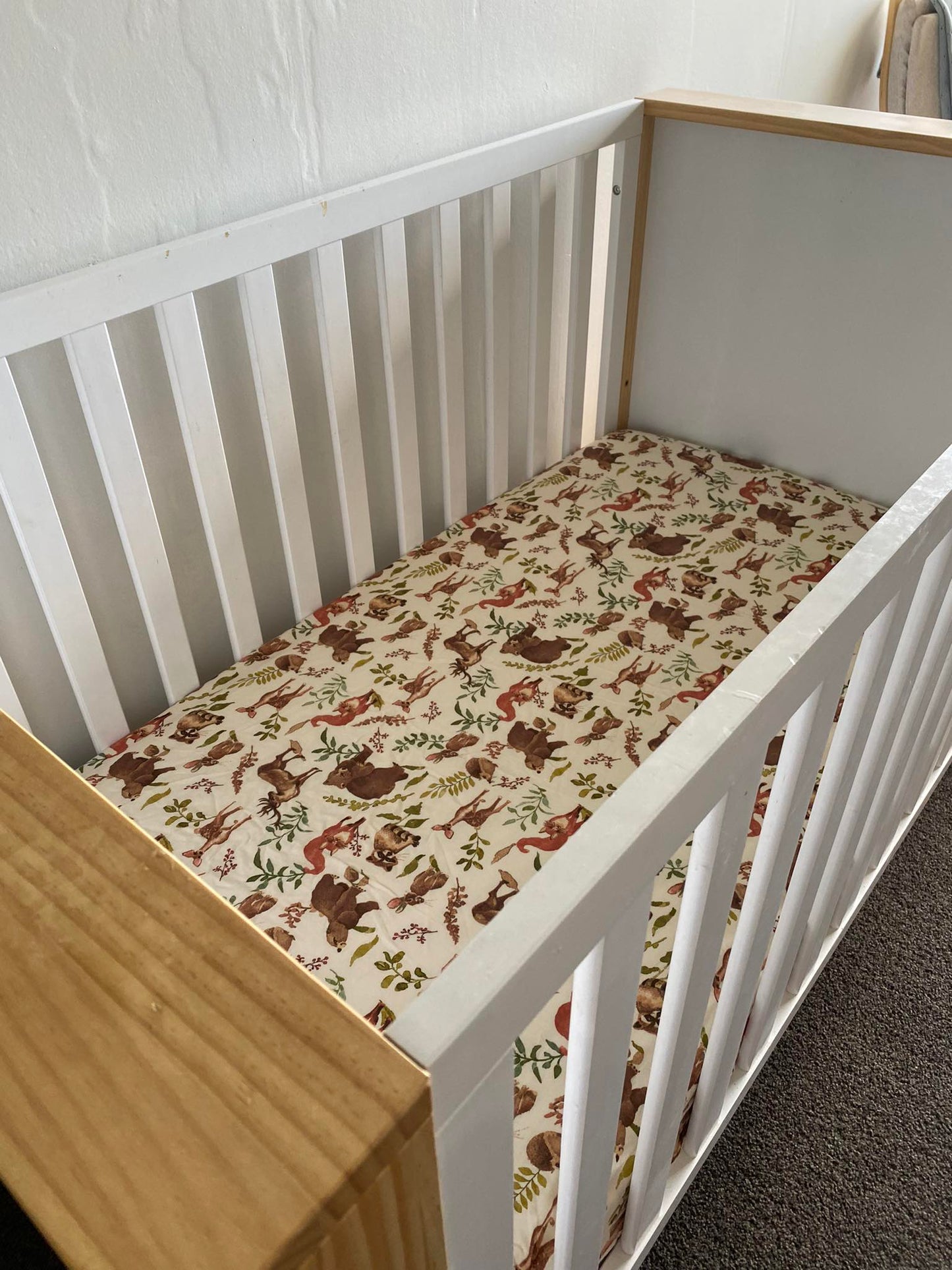 Bamboo Woodlands Cot Sheet